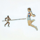 JONATHAN MEYER, Track & Field 5, 2003, private collection, USA